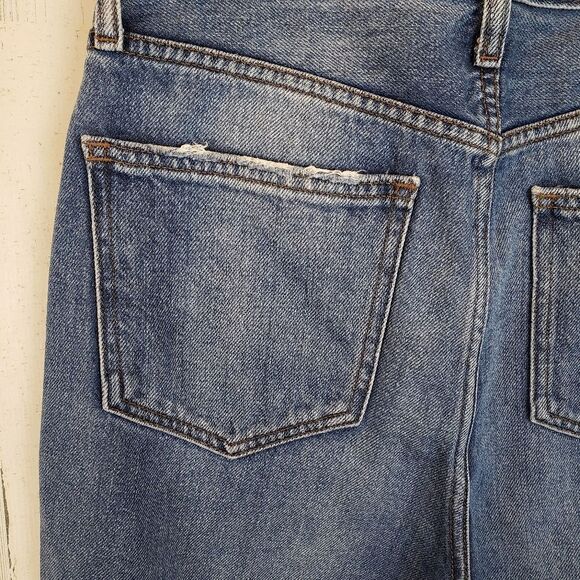Madewell The Mom Jeans Preppy Classic Sz 27 - Picture 5 of 11